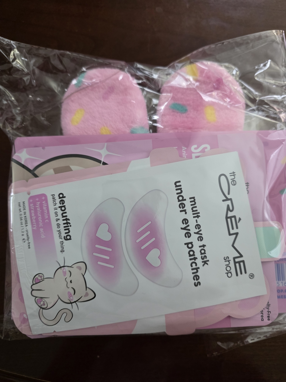 The Crème Shop Pink Multi-Eye Task Under Eye Patches - Depuffing